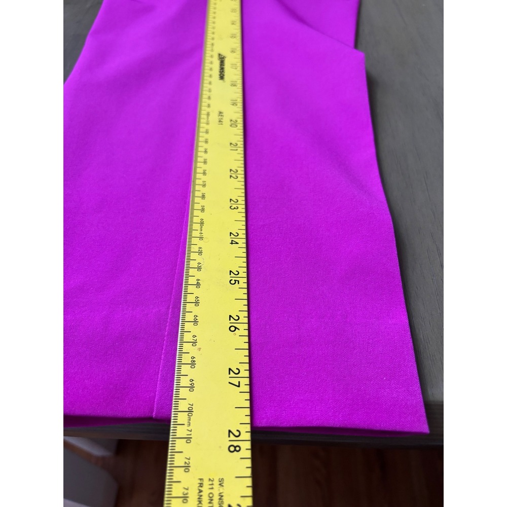 Worthington Womens Magenta Pink 2-Piece Pant Suit Blazer Slim Fit Trousers 2X - Picture 11 of 12